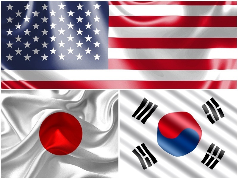Pinagtitibay ng US, Japan at South Korea ang kahalagahan ng kapayapaan sa Taiwan Strait