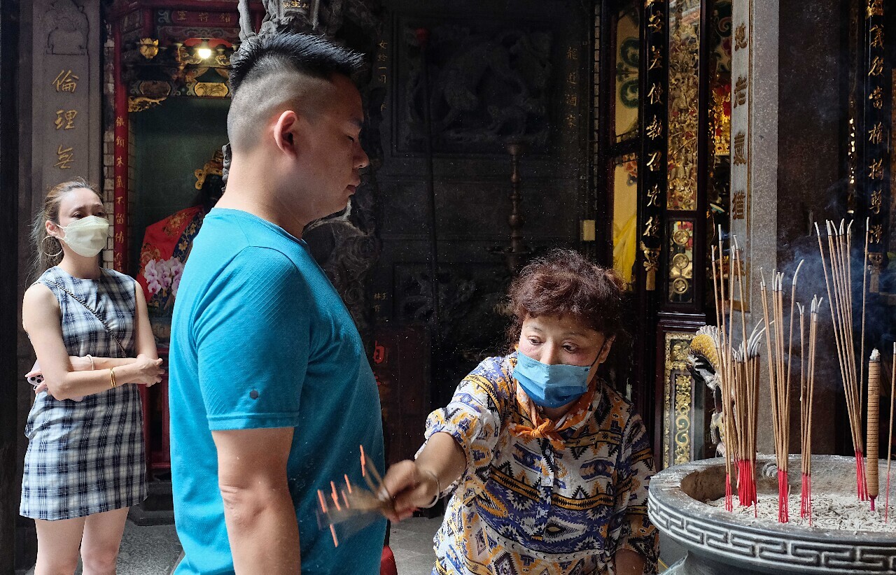 Pagpapalayas sa mga multo at pagbibigay-lunas ng takot sa Taiwan