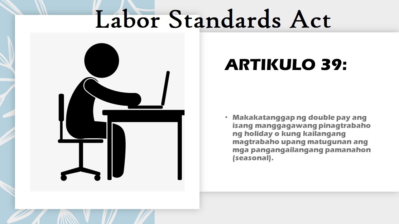 Bayad sa mga Leave at Holidays