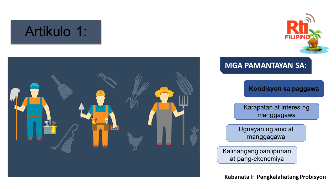 Labor Standards Act Article 1