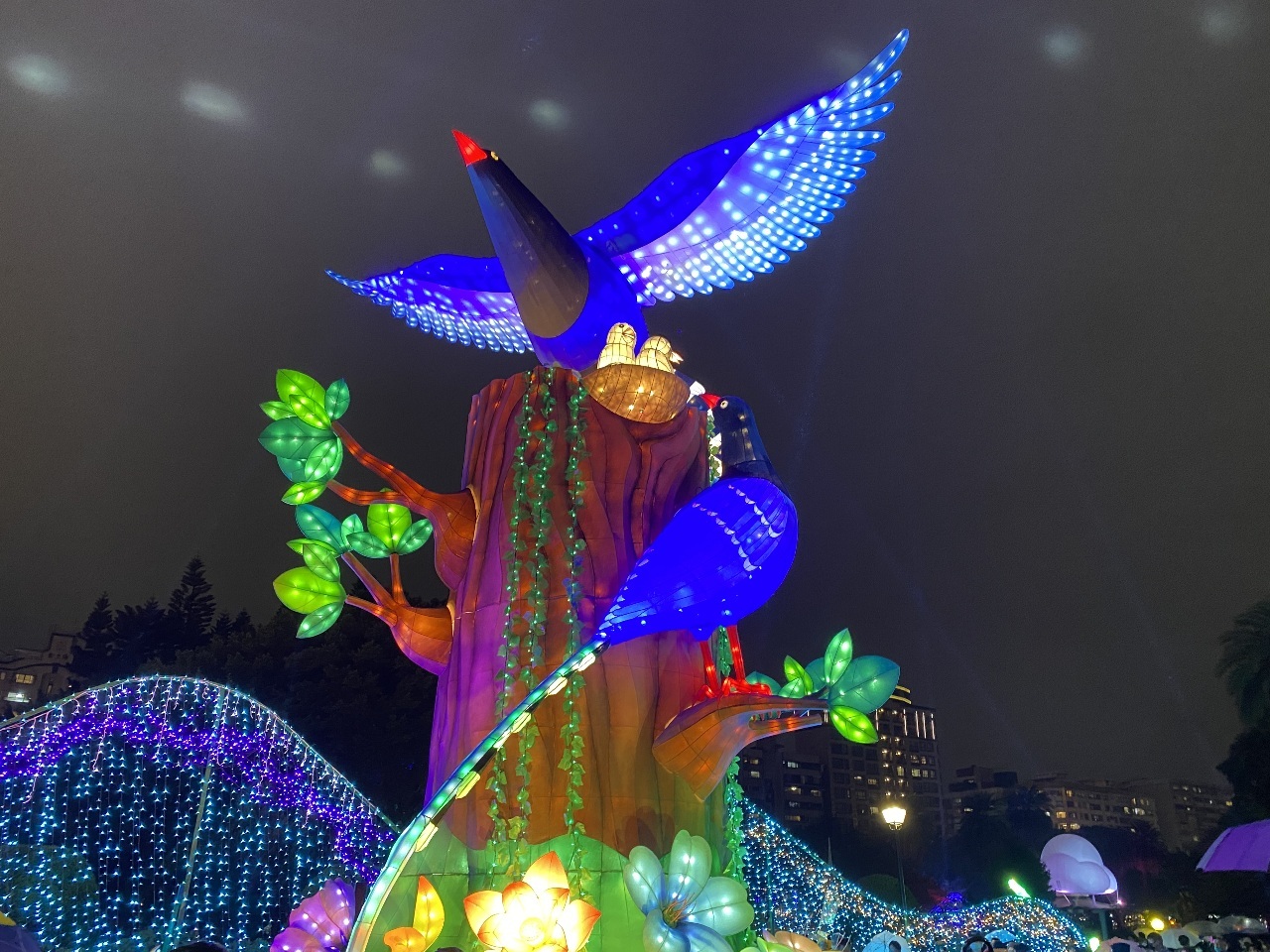 Nagho-host ang Taipei ng Lantern Festival
