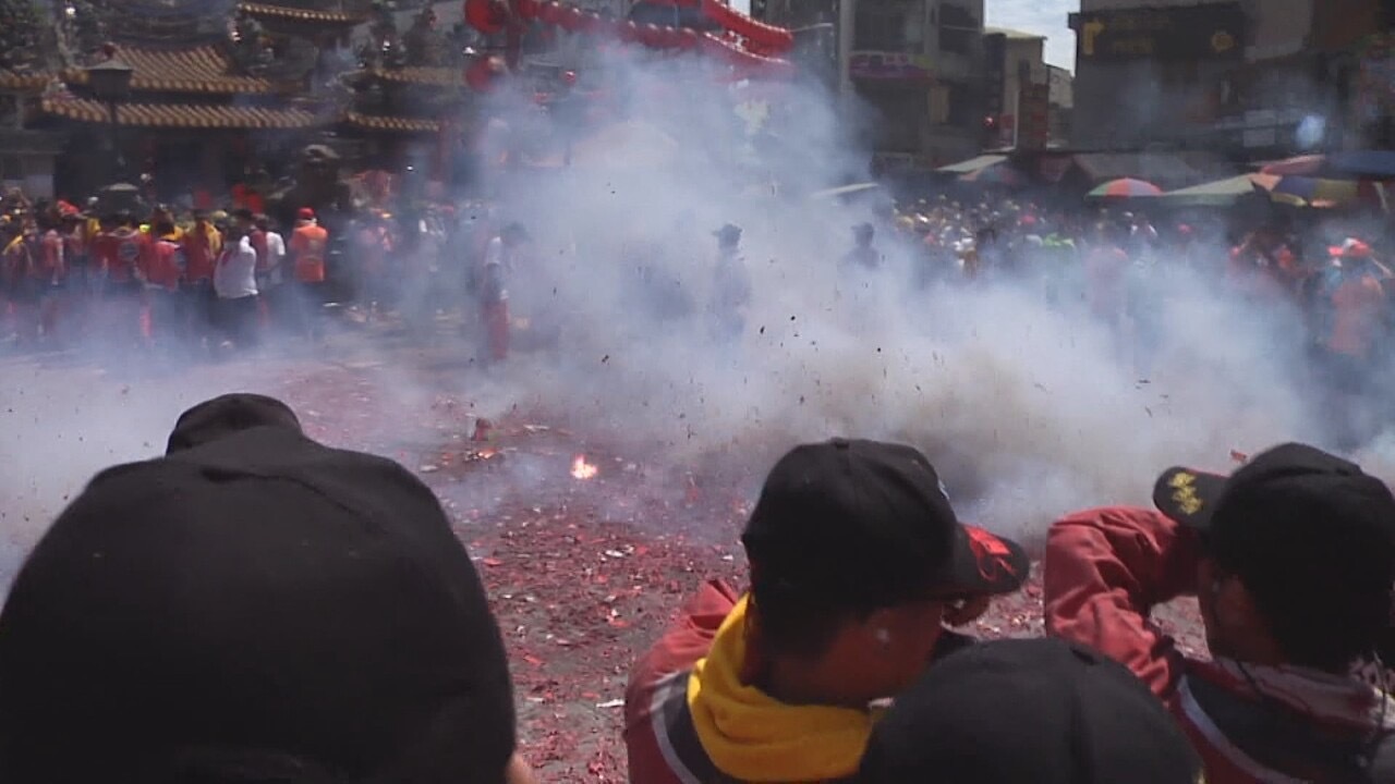 Ipinagdiriwang ng Beigang Temple ng Yunlin ang Mazu