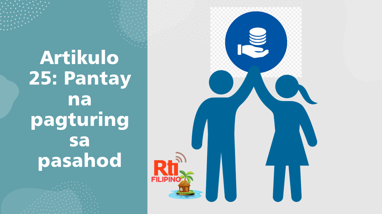 Patakaran: Gender Equal Pay