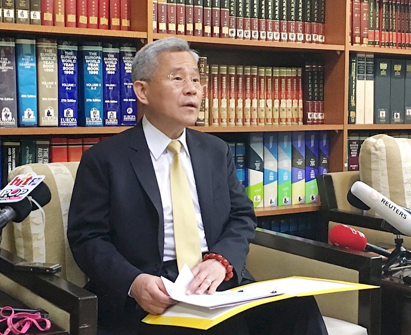 Si Xu Peiyong, ang dating kinatawan ng Taiwan sa Pilipinas, ay inakusahan ng isang Pilipinang sekretarya ng sexual harassment.