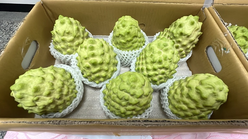 Nagbabalik ang Taiwanese sugar apples sa China pagkatapos ng dalawang taon
