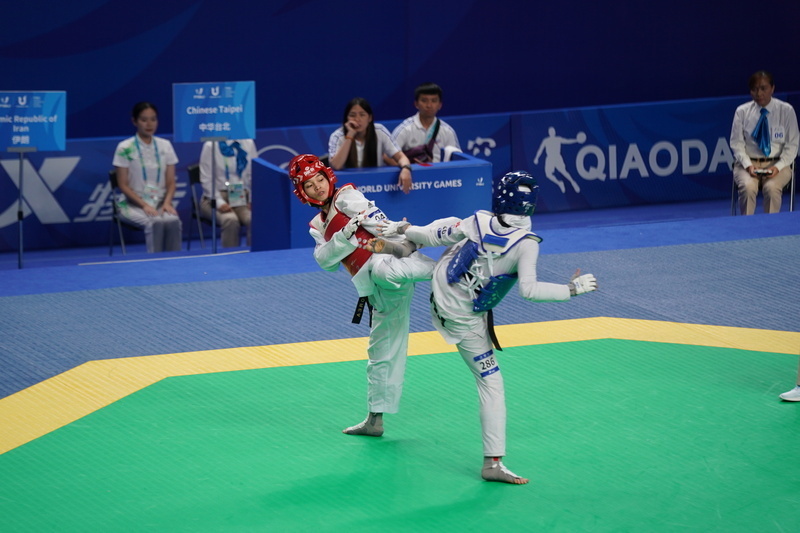 Ang World Universiade Taekwondo Taiwan ay nanalo ng 0 ginto sa unang pagkakataon, tumigil ang nangungunang 8 ng kumpetisyon ng koponan