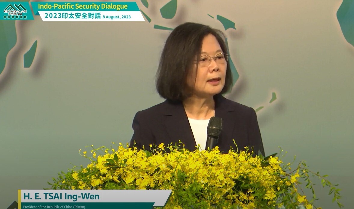 Pangulong Tsai: Ang Taiwan ay nakatuon sa pag-upgrade ng mga kakayahan nito sa seguridad