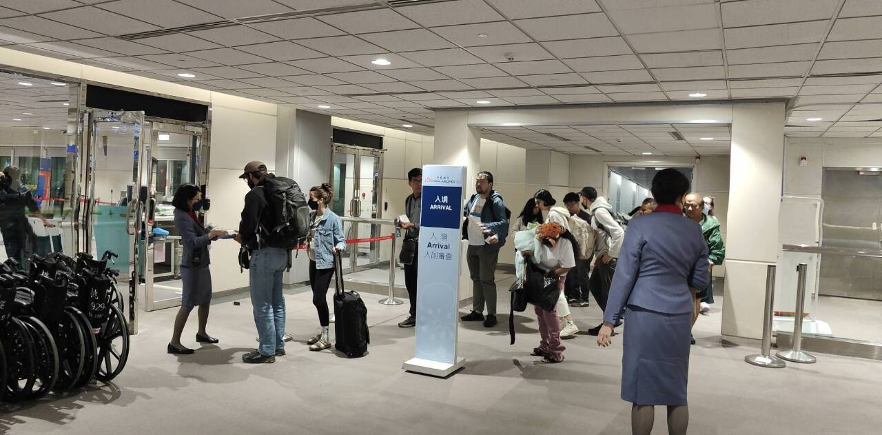 Makakatipid ng isang oras ang mga pasahero mula sa U.S. sa pamamagitan ng pag-iwas sa mga security check kapag bumibiyahe sila sa Taiwan