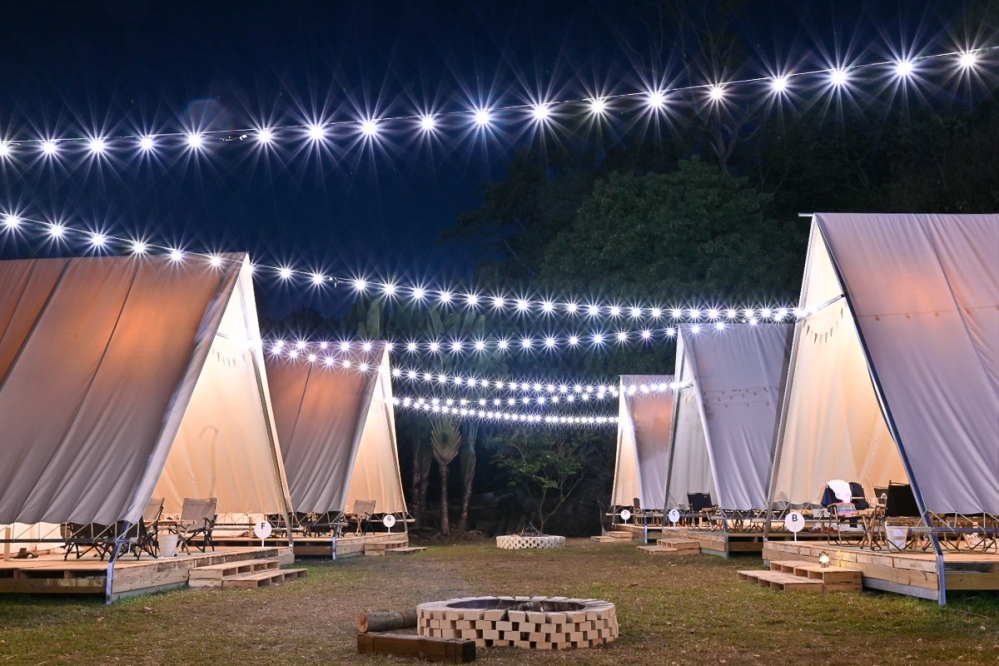 Camping na pang tamad? Glamping
