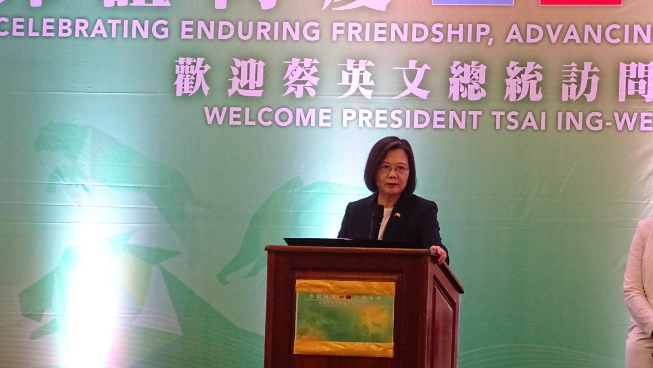 Pinasasalamatan ni Pangulong Tsai ang African overseas Chinese sa kanilang suporta sa Taiwan at nangakong babaguhin ang African plan