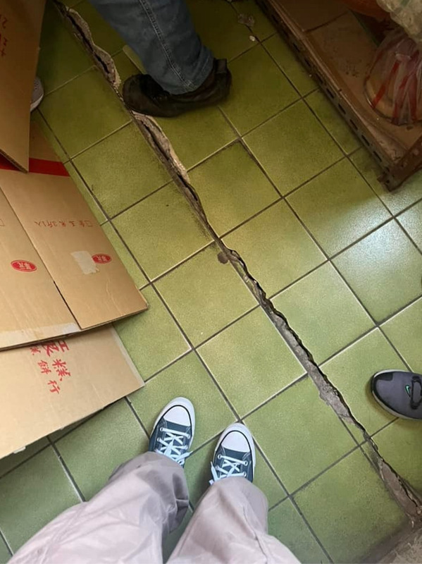 Pagkatapos ng insidente sa Taipei, nangangamba ang mga residente ng Taoyuan na maaaring gumuho ang mga bahay dahil sa kalapit na konstruksyon