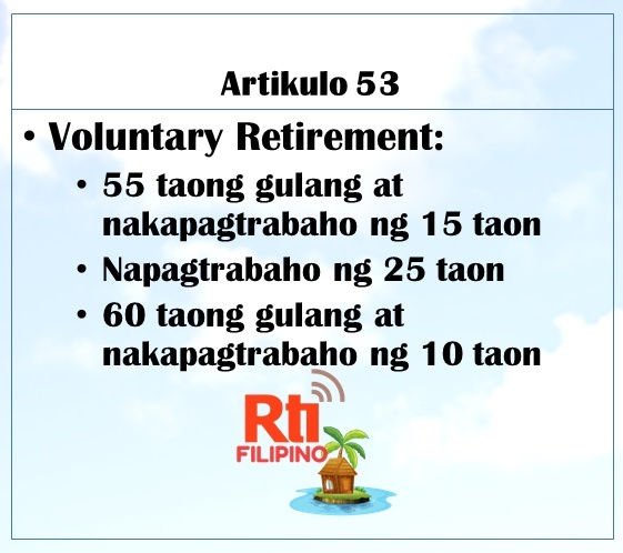 Retirement Rights