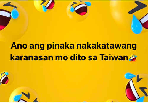 Awkward moment natin sa Taiwan?