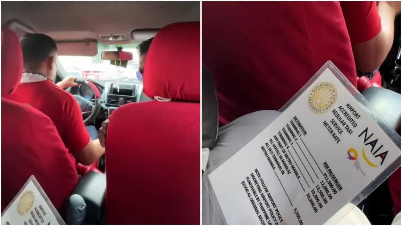Isang Manila Airport Taxi driver, nanloko ng mga turista galing sa Taiwan; nasuspindi ang kaniyang lisensya sa pagmamaneho sa loob ng 90 days