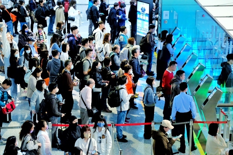 Ang taunang pagpapanatili ng Taoyuan Airport ay nagdudulot ng mga pagkaantala sa paglipad