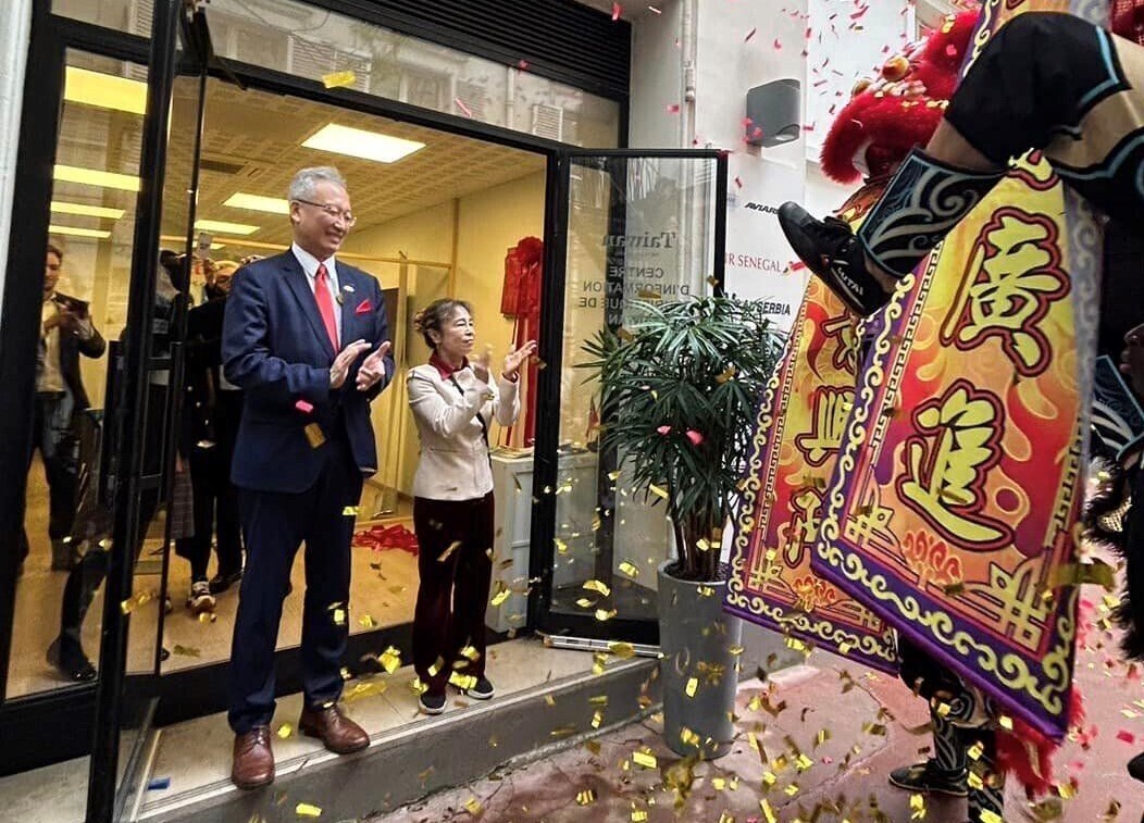 Ang Paris ay tahanan na ngayon ng unang Taiwan tourist information center sa Europa