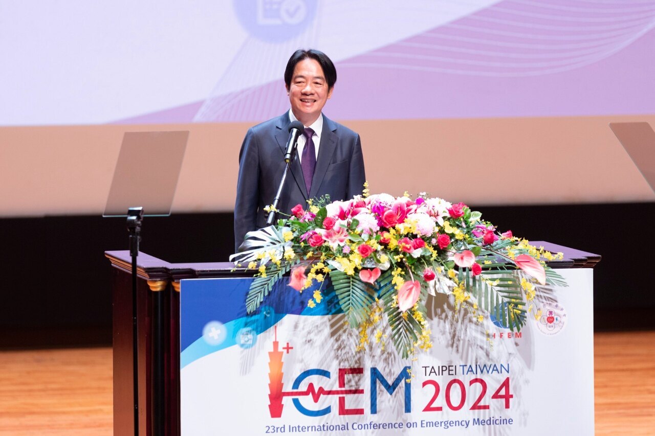 Nagho-host ang Taiwan ng 23rd International Conference on Emergency Medicine