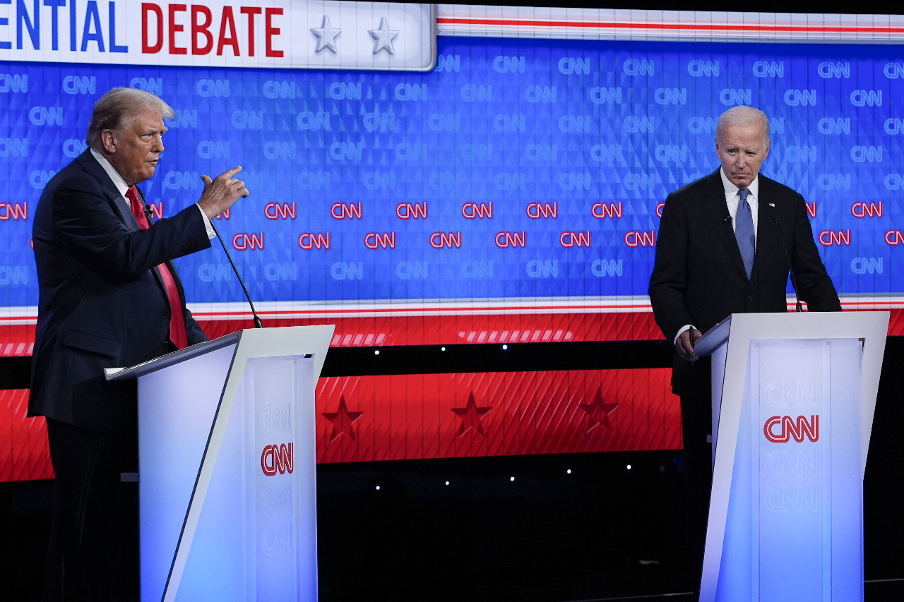 Ang unang debate ng Biden-Trump ay nagsimula nuong ika-27 ng Hunyo, patuloy na pinapalabo ng pagkabalisa sa edad ang halalan
