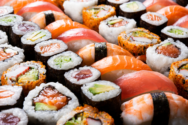 Ibat ibang Sushi flavor