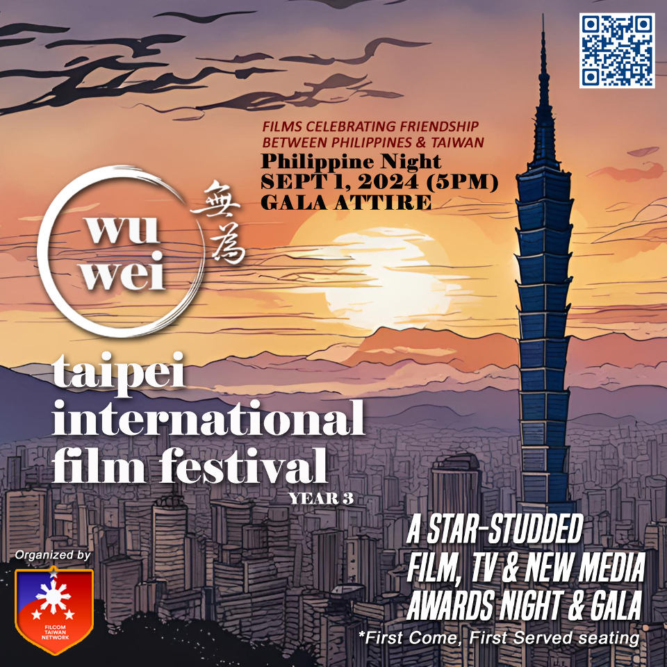 #WuWeiTaipeiInternationalFilmFestival Philippine Night