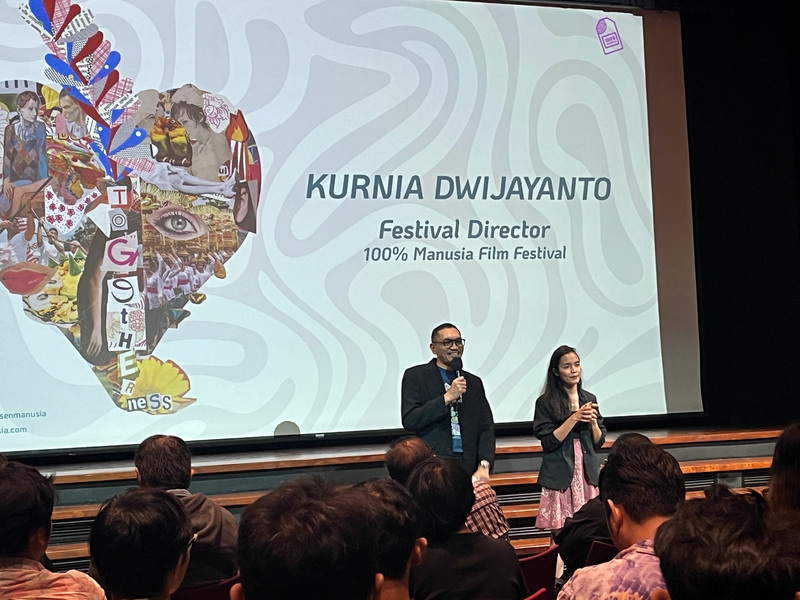 Ang Indonesian Human Rights Film Festival, na tinalakay ang pantay na karapatan at human trafficking, at umaasa na magkakaroon ng kooperasyon sa Taiwan sa hinaharap.