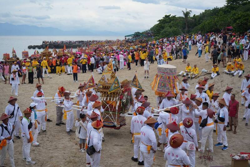 Libu-libo ang sumali sa King's Welcome and Peace Festival sa Xiaoliuqiu