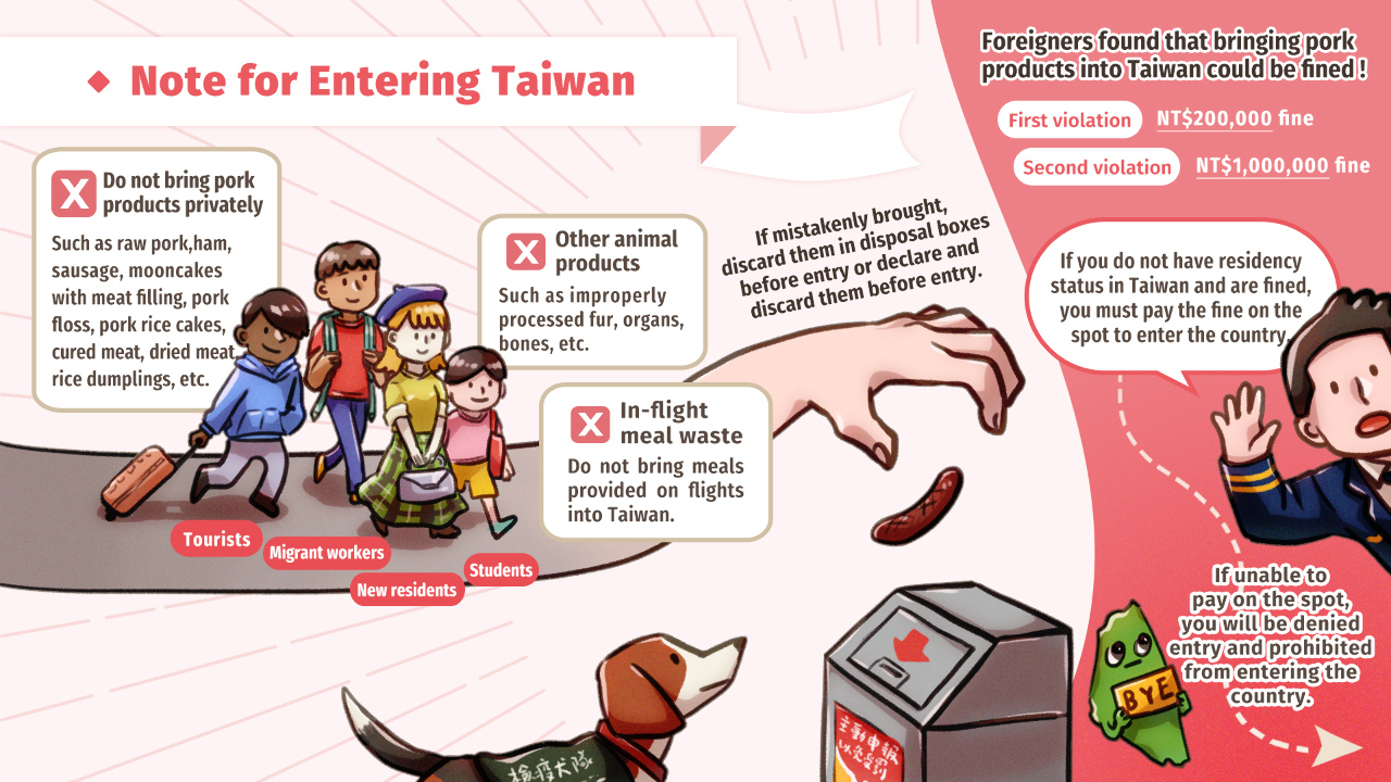 Mga Bagay na Puwedeng at Bawal Dalhin Pagpasok sa Taiwan