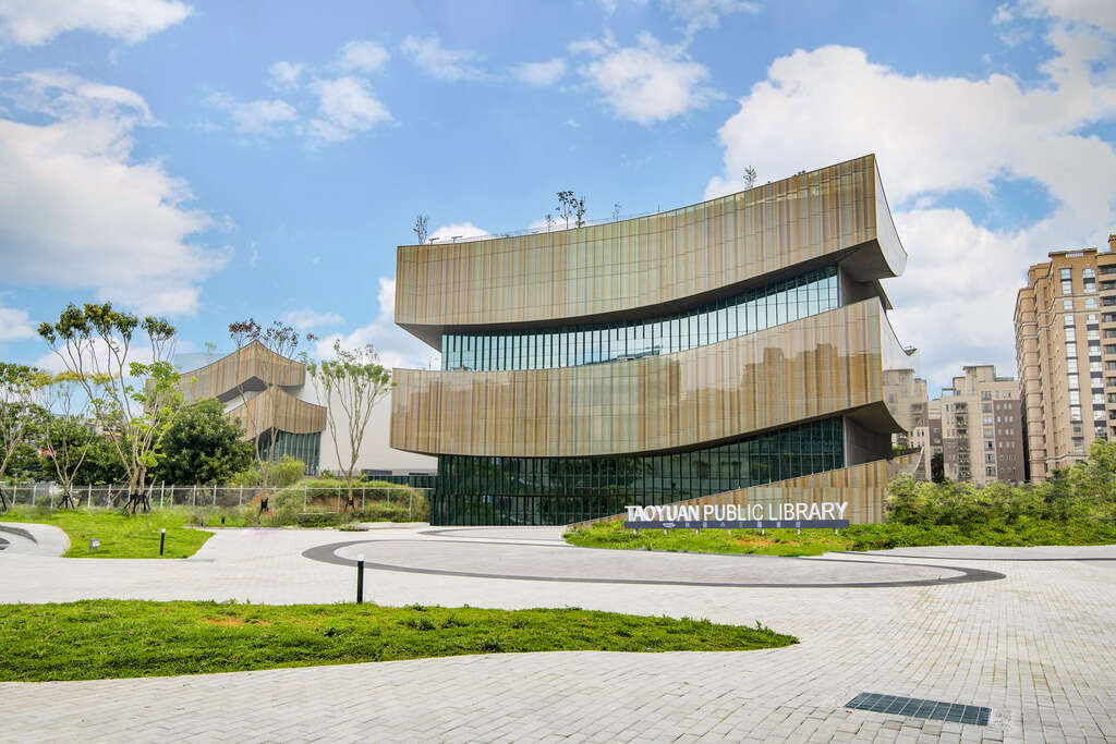 Ang Ganda ng Taoyuan Main Public Library!