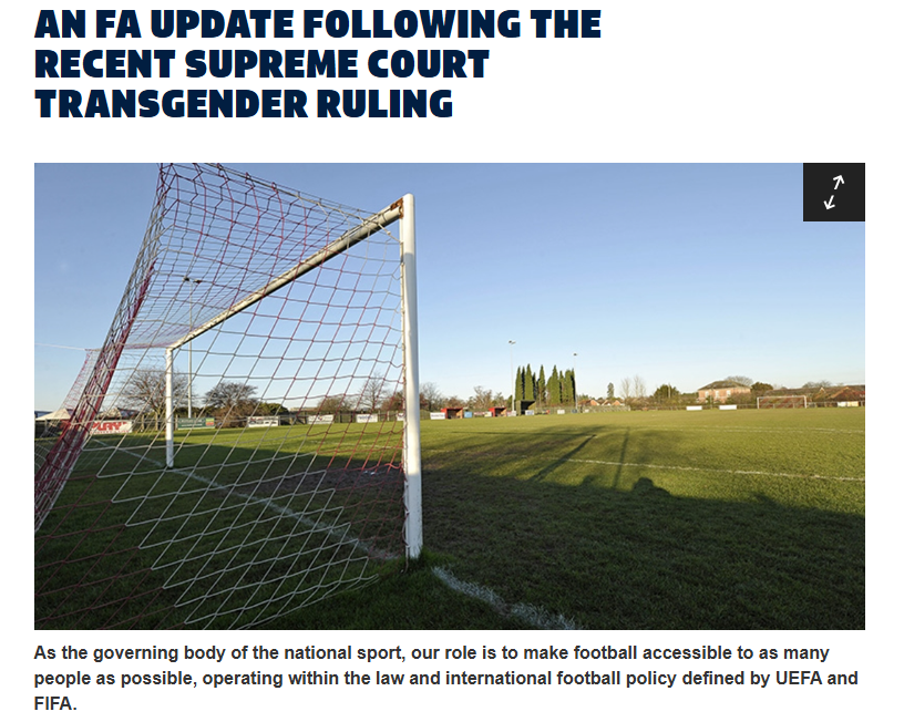 England FA, Ipinagbawal ang Transgender na Babae sa Women’s Football