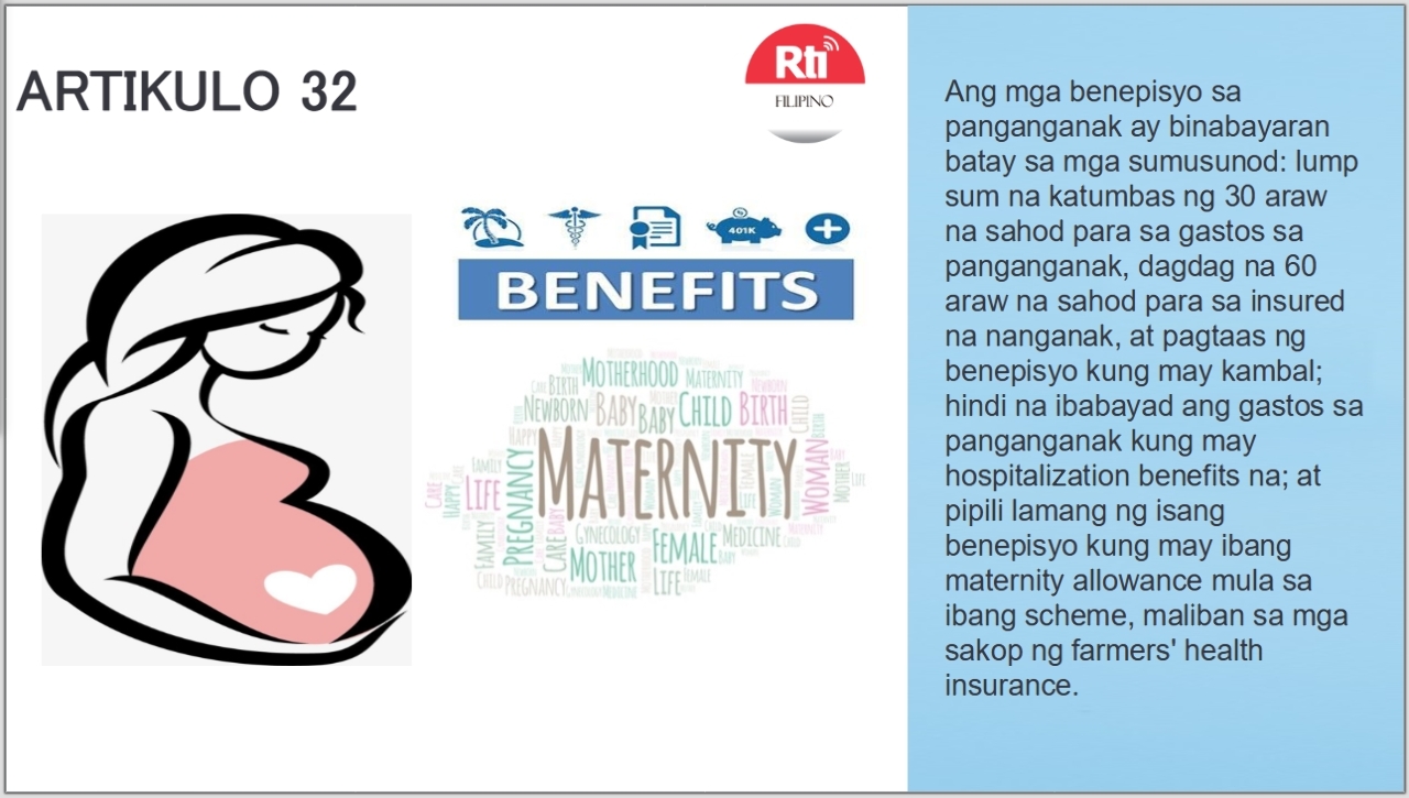 Maternity Benefits: Lump Sum